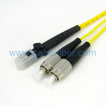Duplex MTRJ-FC fiber optic patch cord