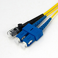 Duplex MTRJ-SC fiber optic patch cord