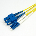 Duplex SC-LC fiber optic patch cord
