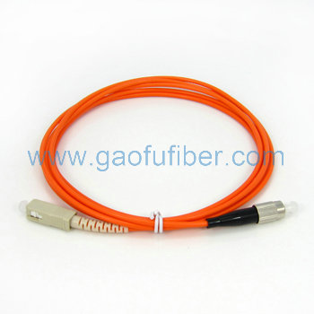 MM SC-FC fiber optic patch cord
