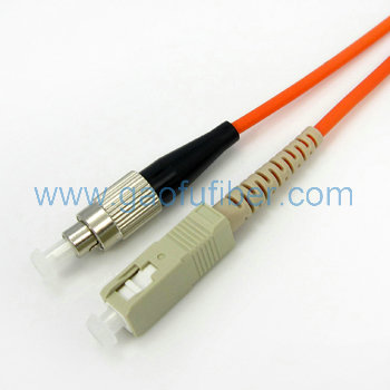MM SC-FC fiber optic patch cord