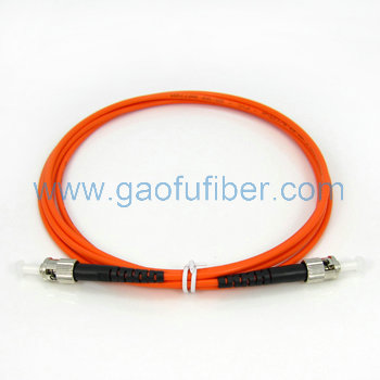 MM ST-ST fiber optic patch cord