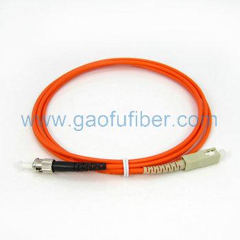 MM ST-SC fiber optic patch cord