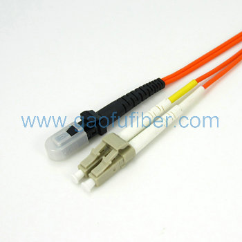 MM DX MTRJ-LC fiber optic patch cord