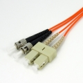 MM DX SC-ST fiber optic patch cord