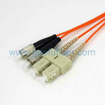 MM DX SC-FC fiber optic patch cord