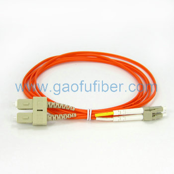 MM DX SC-LC fiber optic patch cord