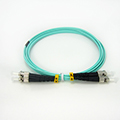 Duplex ST-ST OM3 patch cord