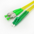 Duplex FC/APC-LC/APC fiber optic patch cord