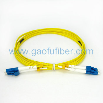 Duplex LC-LC fiber patch cord