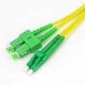 Duplex LC/APC-SC/APC fiber optic patch cord