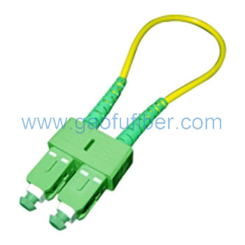 SC/APC Connector Single mode Fiber Loopback Cable