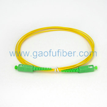 Simplex SC/APC-SC/APC fiber optic patch cord