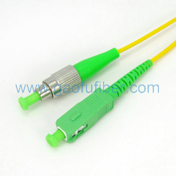 Simplex FC/APC-SC/APC fiber optic patch cord