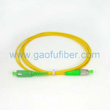 Simplex FC/APC-SC/APC fiber optic patch cord