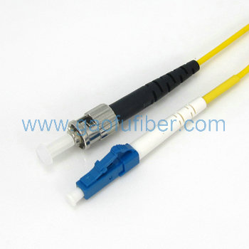 Simplex LC-ST fiber optic patch cord